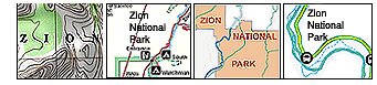 Zion National Park Maps